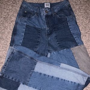 Bdg urban outfitters patchwork denim jeans